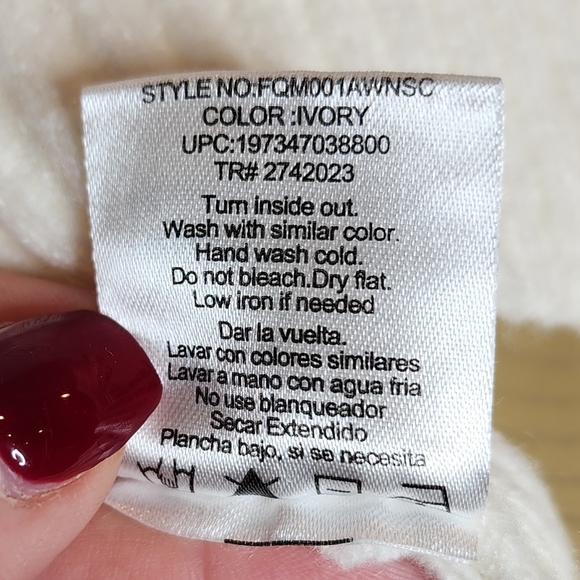 NWT French Connection Wool Blend Fair Isle Soft Sweater Size XL - Picture 8 of 15